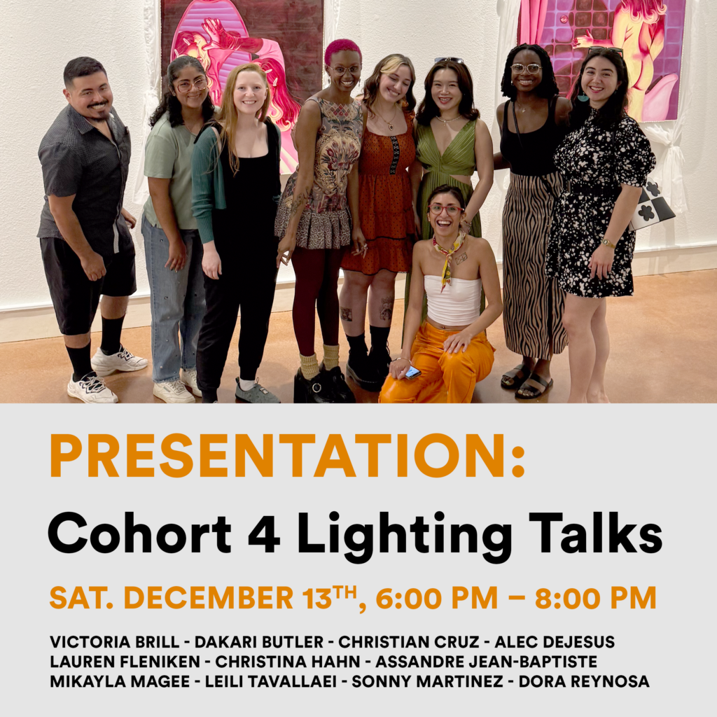 Presentation: Cohort 4 Lighting Talks